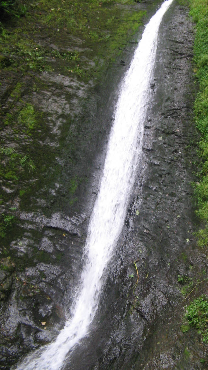 Waterfall at Lydford Gorge