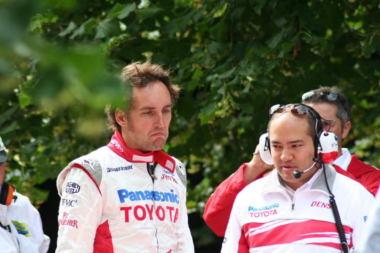 Franck Montagny at Goodwood Festival of Speed