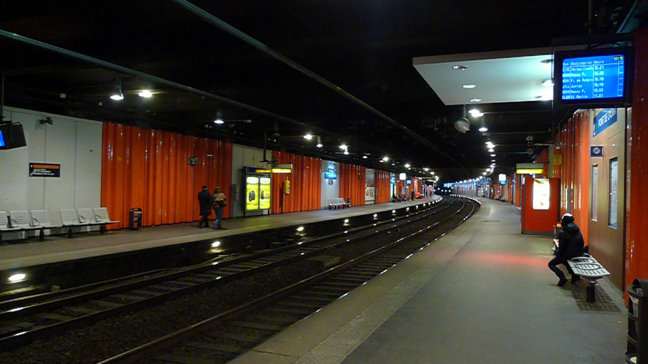 Paris metro station