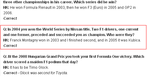 Screenshot of Heikki interview