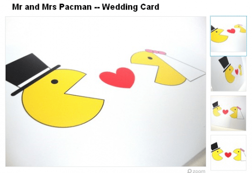 Card Week - Mr and Mrs Pacman