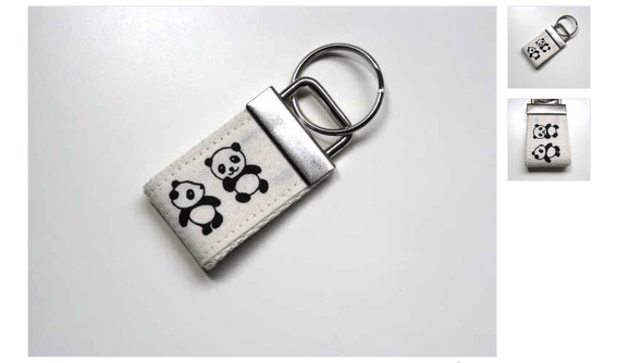 Panda key fob