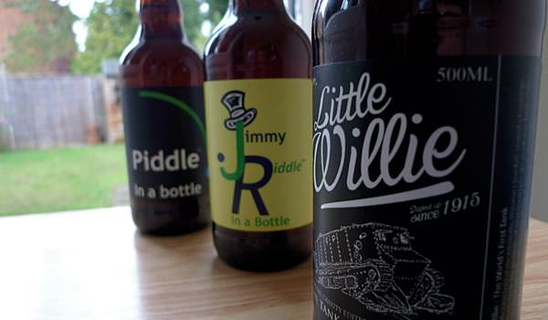 Beer bottles