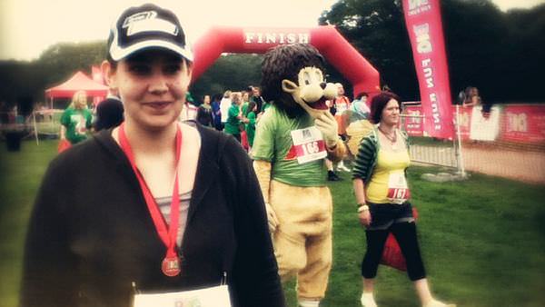 After the race