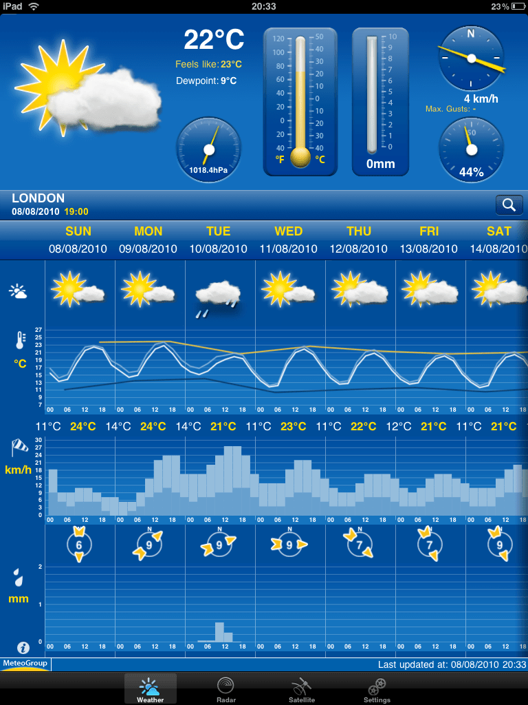 Weather Pro screenshot