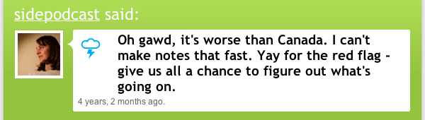 Jaiku message