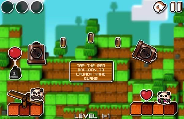 Land a Panda game