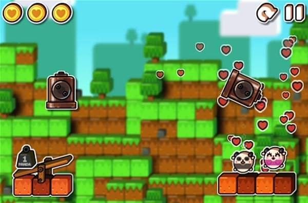 Land a Panda game
