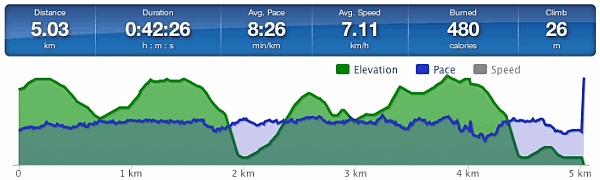 Running graph
