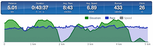 Running graph