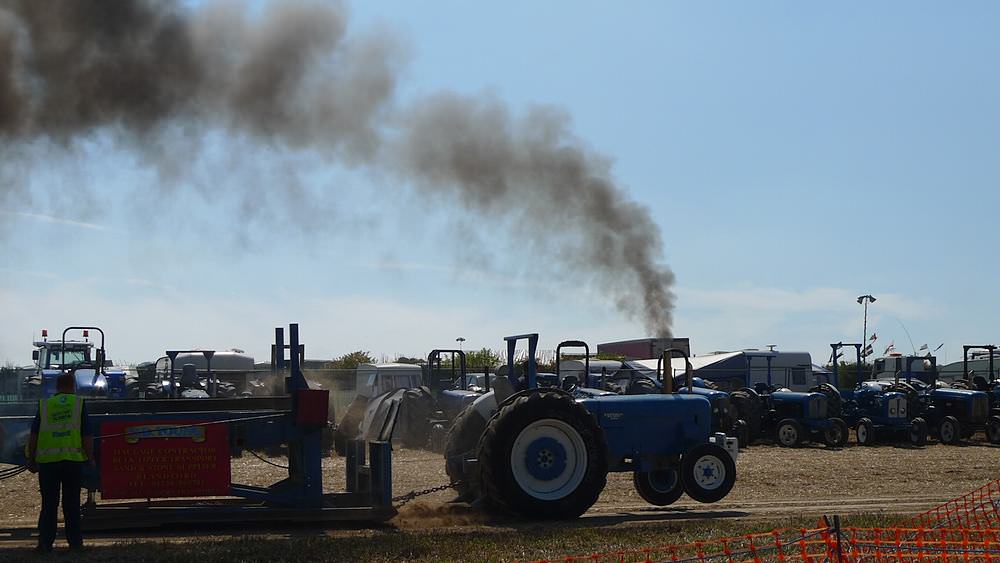 Steam fair tractors