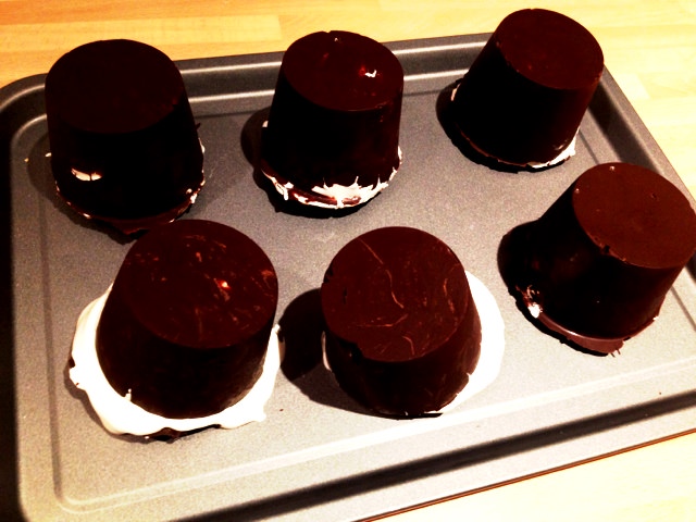 Inspired by the Great British Bake Off - Chocolate marshmallow teacakes
