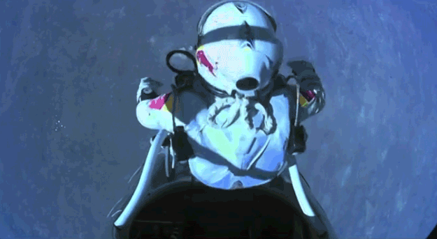 Felix Baumgartner space jump
