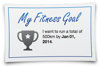 Fitness goal 500k
