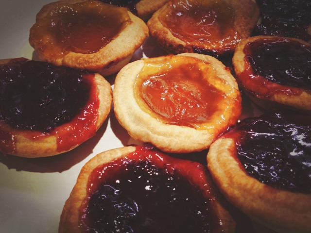 Nothing beats the simplicity of a jam tart