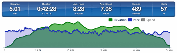 Running graph