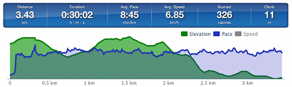 Running graph