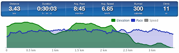 Running graph