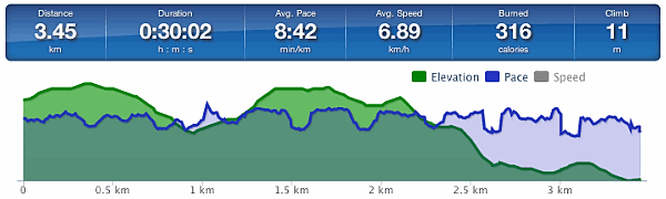 Running graph