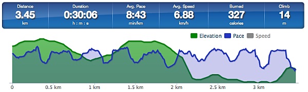 Running graph