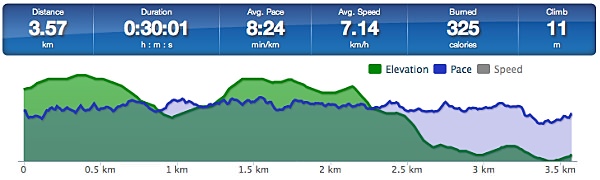 Running graph