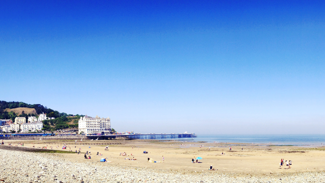 Llandudno beach
