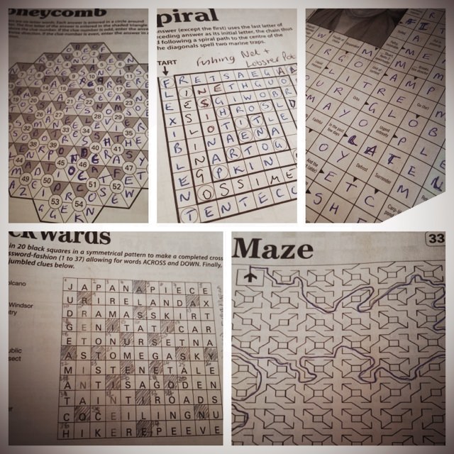 Puzzle montage