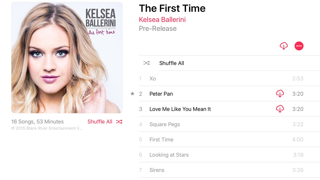 Kelsea Ballerini streaming first time