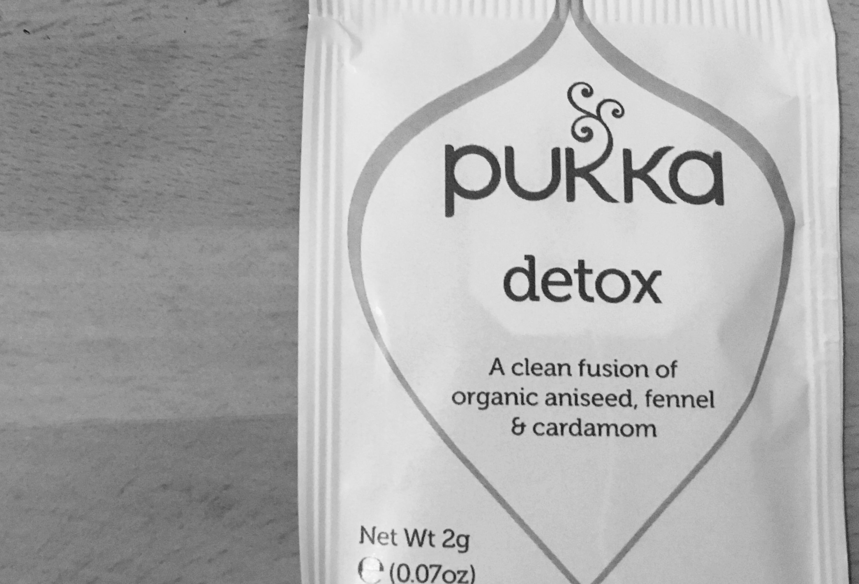 Tea Pukka bag