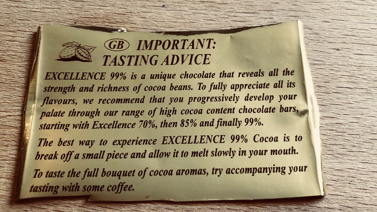 Dark chocolate