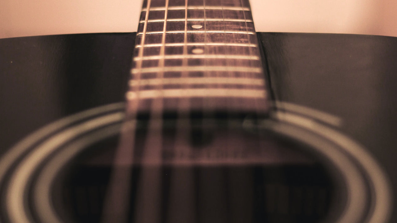 Close up guitar