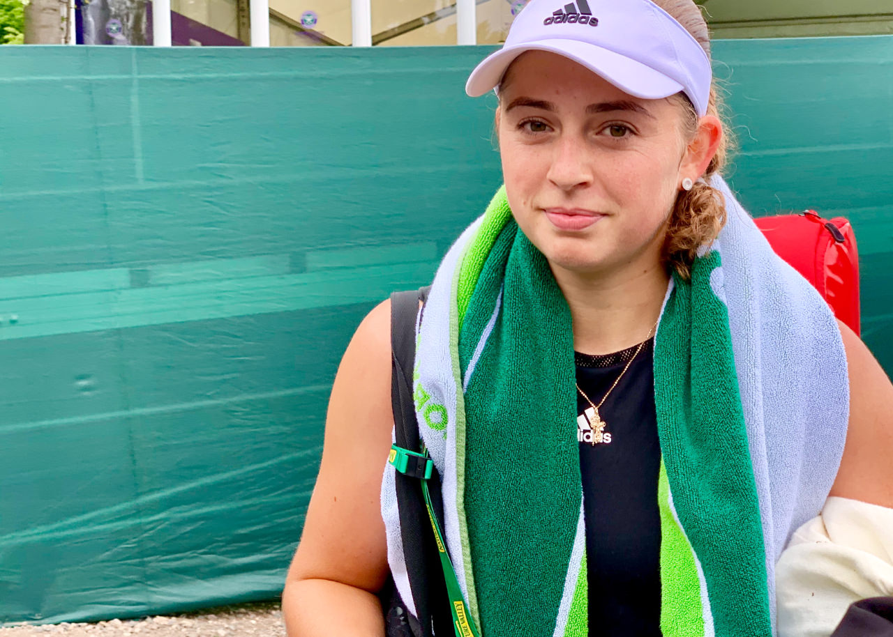 Jelena Ostapenko in Birmingham
