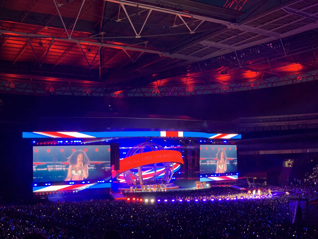 Spice Girls at Wembley Stadium