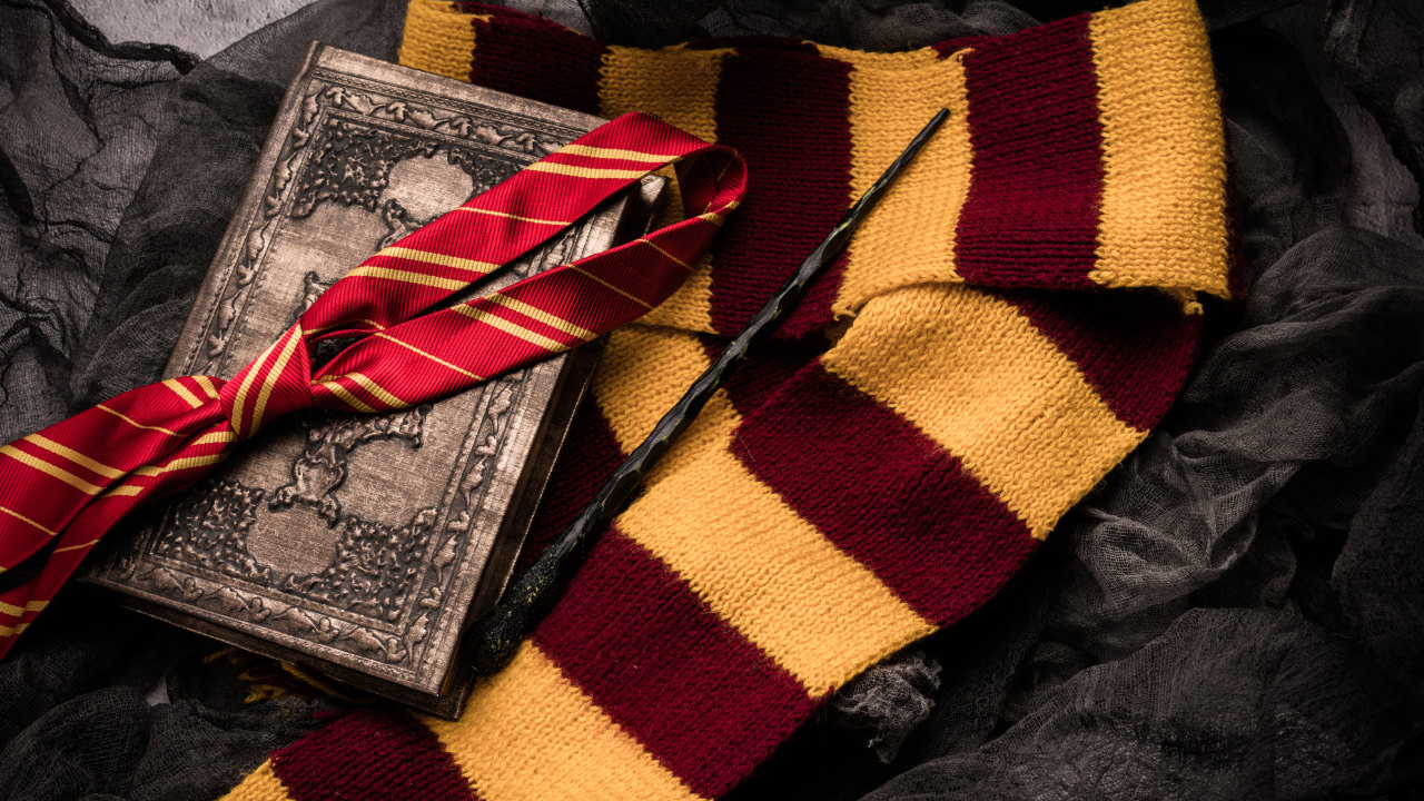 Harry Potter scarf and tie