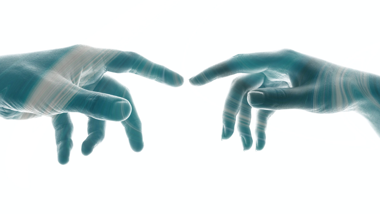 Two hands