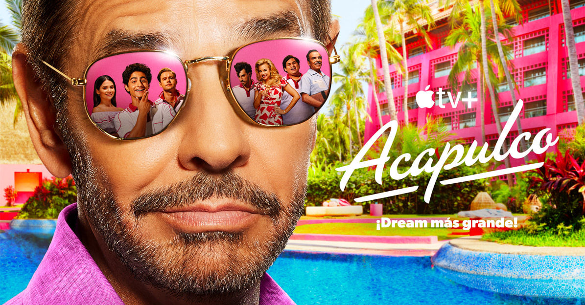A marketing still for the second season of Acapulco