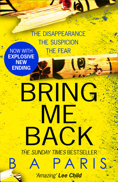 Bring Me Back by B. A. Paris
