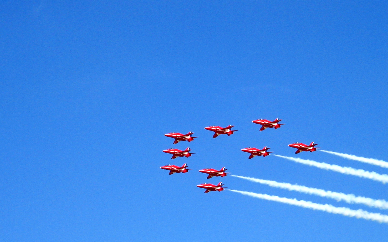 Red ahead