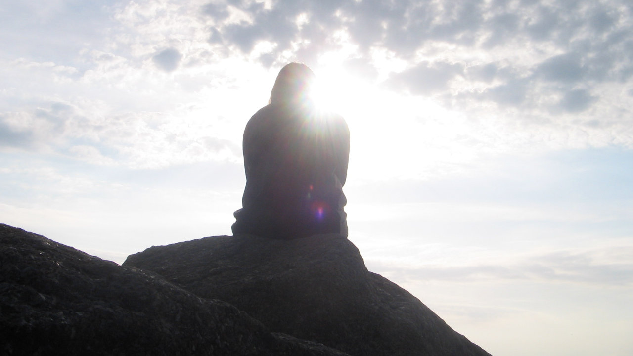 Staring at the sun